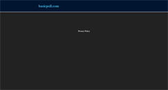 Desktop Screenshot of basicpoll.com